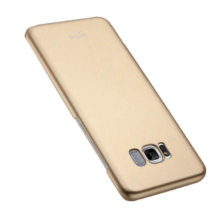 Lenuo for Galaxy S8 PC Ultra-thin Impact Protection Case(Gold)