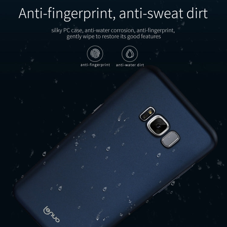 Lenuo for Galaxy S8 + / G955 PC Ultra-thin Impact Protection Case (Black)