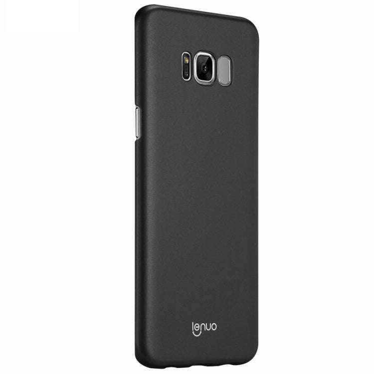 Lenuo for Galaxy S8 + / G955 PC Ultra-thin Impact Protection Case (Black)