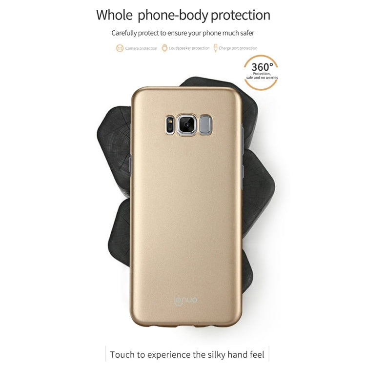 Lenuo for Galaxy S8 + / G955 PC Ultra-thin Impact Protection Case (Black)