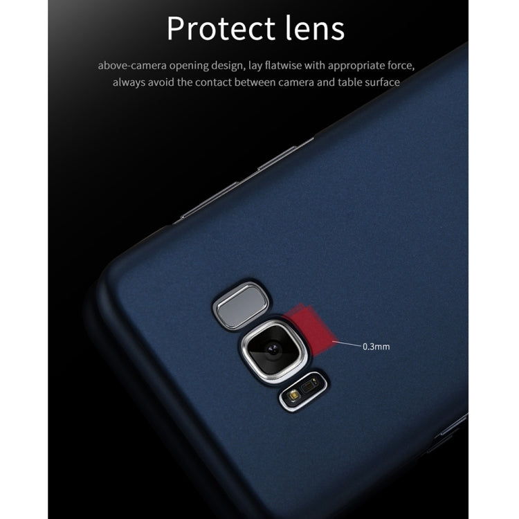 Lenuo for Galaxy S8 + / G955 PC Ultra-thin Impact Protection Case (Black)
