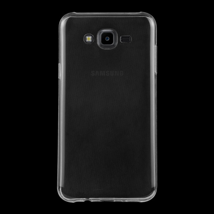50 PCS 0.75mm Transparent TPU Case for Galaxy J7 Neo