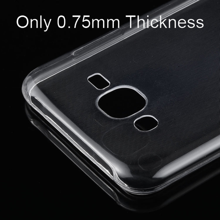 0.75mm Transparent TPU Case for Galaxy J7 Neo