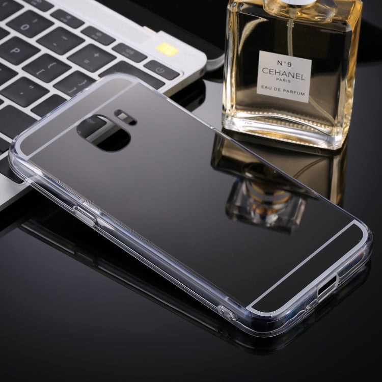 For Galaxy J2 Pro (2018) Acrylic + TPU Electroplating Mirror Protective Back Cover Case