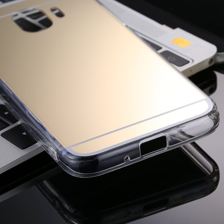 For Galaxy J2 Pro (2018) Acrylic + TPU Electroplating Mirror Protective Back Cover Case