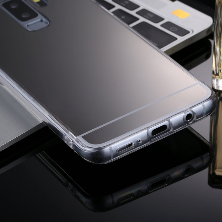 For Galaxy S9+ Acrylic + TPU Electroplating Mirror Protective Back Cover Case