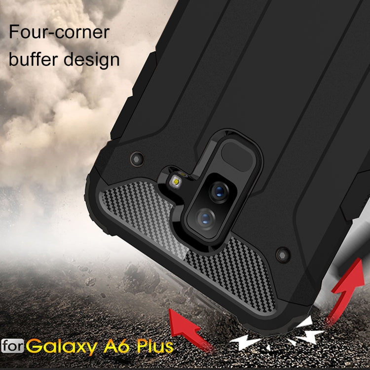 Magic Armor TPU + PC Combination Case for Galaxy A6+ (2018)