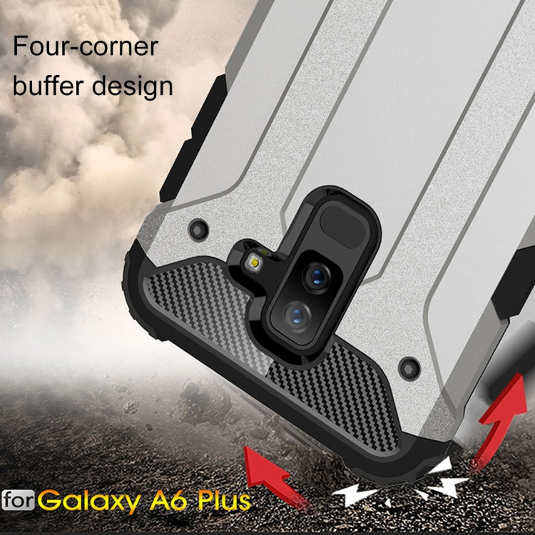 Magic Armor TPU + PC Combination Case for Galaxy A6+ (2018)