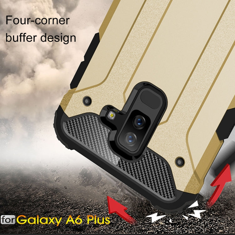 Magic Armor TPU + PC Combination Case for Galaxy A6+ (2018)