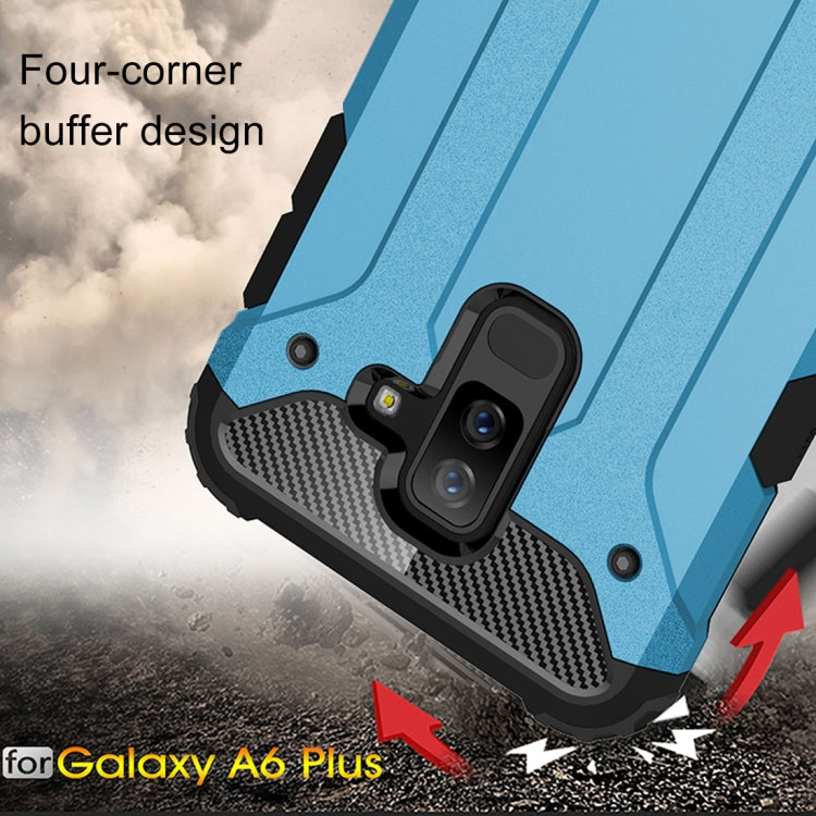 Magic Armor TPU + PC Combination Case for Galaxy A6+ (2018)