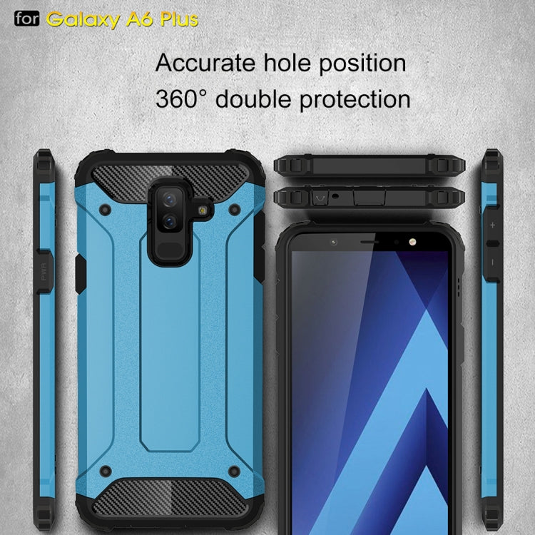 Magic Armor TPU + PC Combination Case for Galaxy A6+ (2018)
