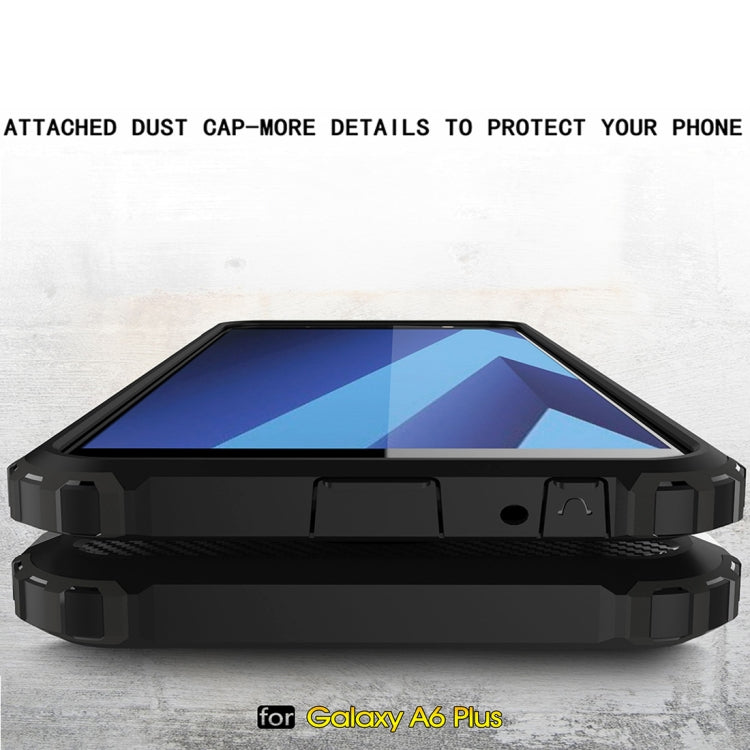 Magic Armor TPU + PC Combination Case for Galaxy A6+ (2018)