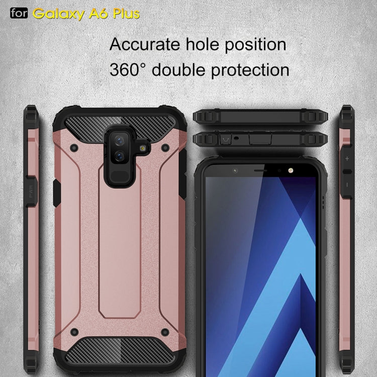 Magic Armor TPU + PC Combination Case for Galaxy A6+ (2018)