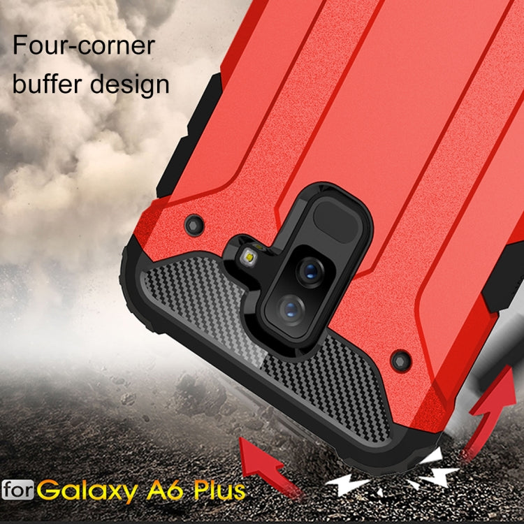Magic Armor TPU + PC Combination Case for Galaxy A6+ (2018)