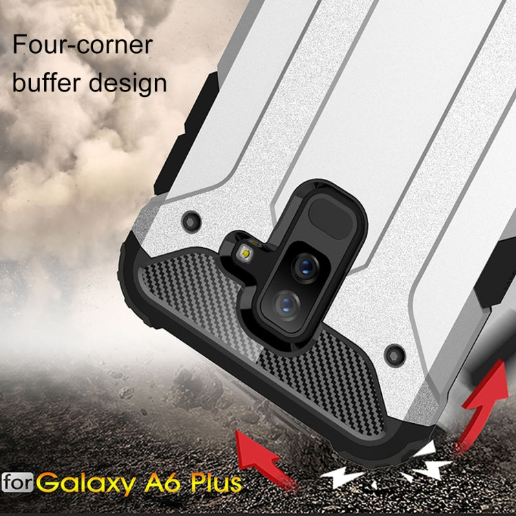 Magic Armor TPU + PC Combination Case for Galaxy A6+ (2018)