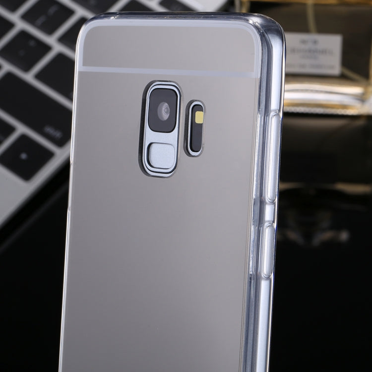 For Galaxy S9 Acrylic + TPU Electroplating Mirror Protective Back Cover Case