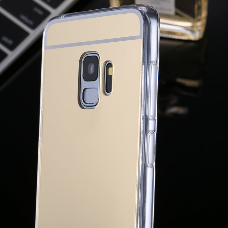For Galaxy S9 Acrylic + TPU Electroplating Mirror Protective Back Cover Case