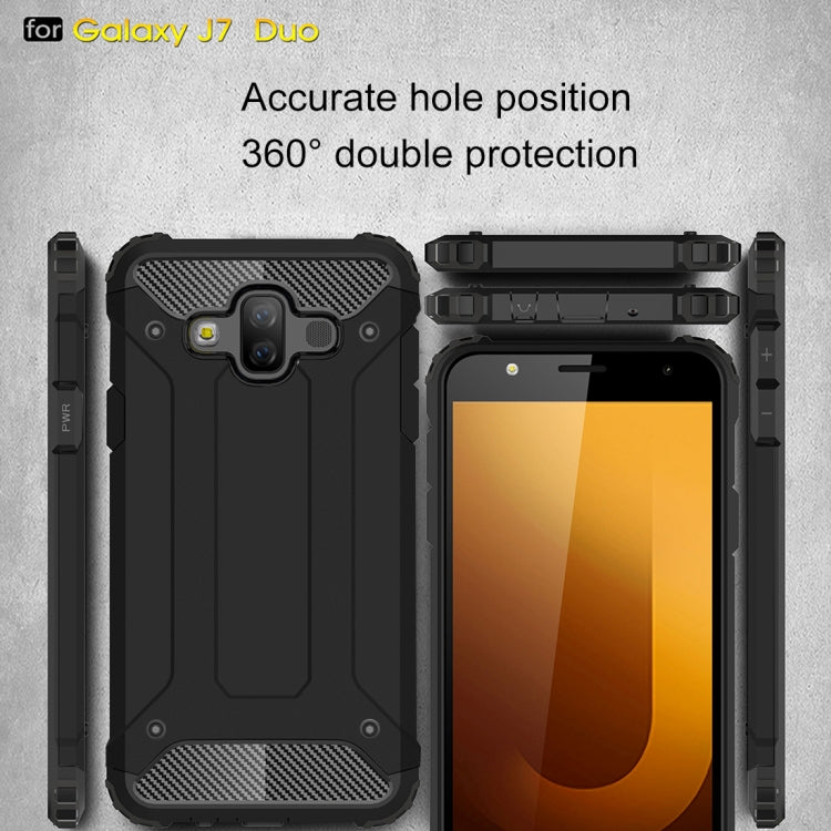 Magic Armor TPU + PC Combination Case for Galaxy J7 Duo