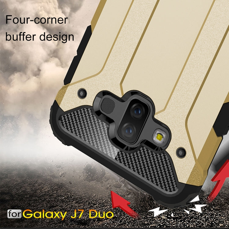 Magic Armor TPU + PC Combination Case for Galaxy J7 Duo