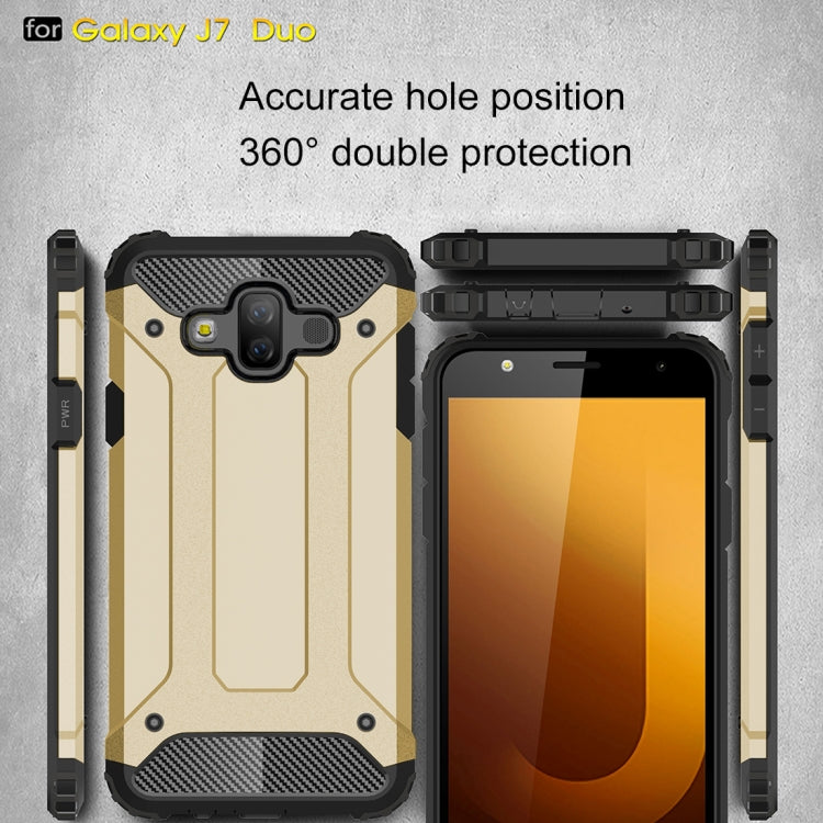 Magic Armor TPU + PC Combination Case for Galaxy J7 Duo