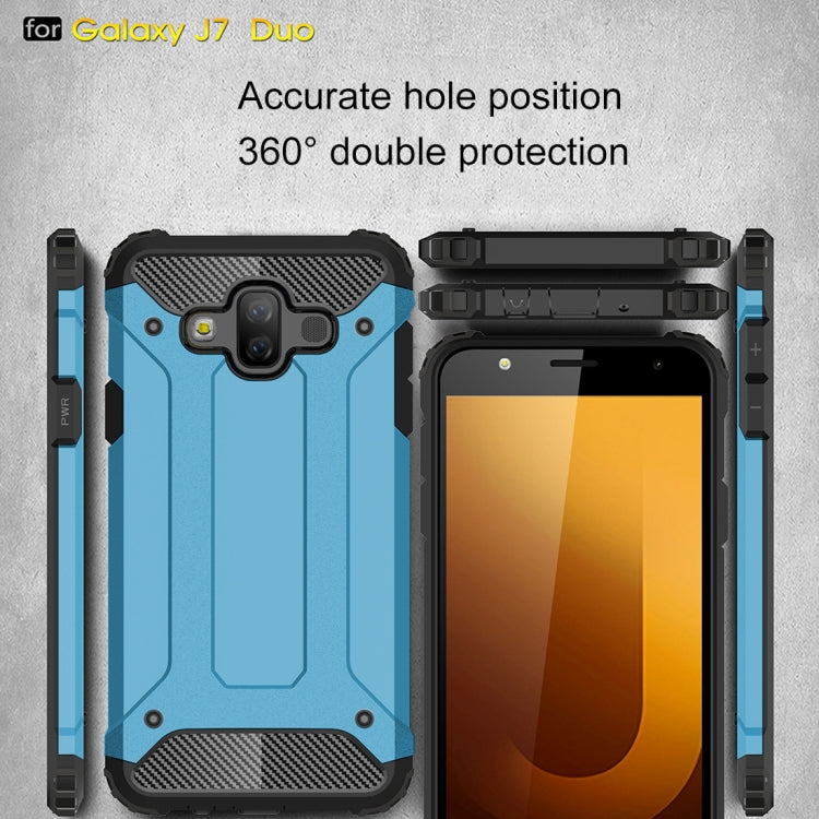 Magic Armor TPU + PC Combination Case for Galaxy J7 Duo
