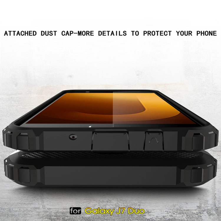 Magic Armor TPU + PC Combination Case for Galaxy J7 Duo