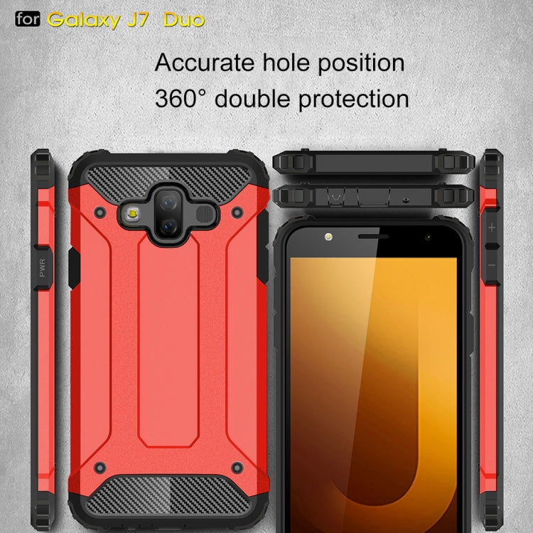 Magic Armor TPU + PC Combination Case for Galaxy J7 Duo