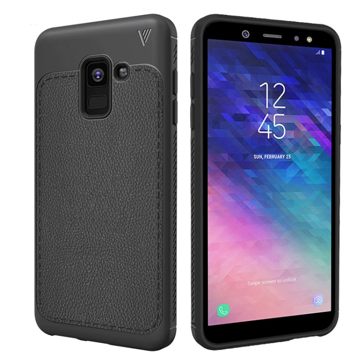Lenuo Leshen Series Litchi Texture TPU Case for Galaxy A6 (2018)
