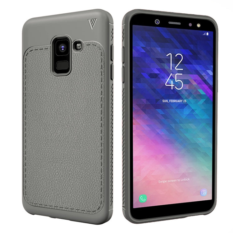 Lenuo Leshen Series Litchi Texture TPU Case for Galaxy A6 (2018)