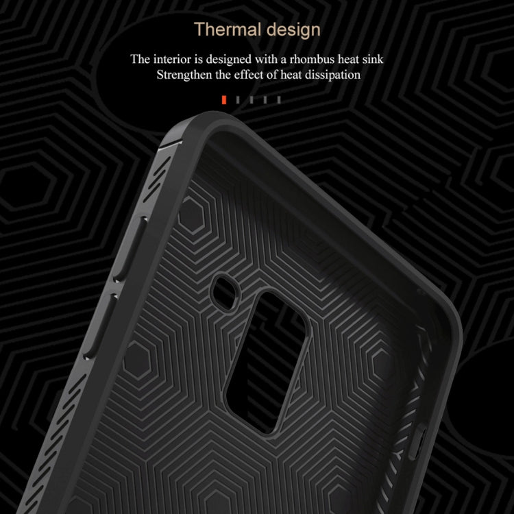 Lenuo Leshen Series Litchi Texture TPU Case for Galaxy A6 (2018)