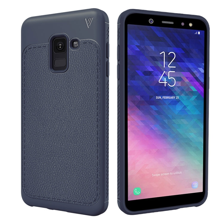 Lenuo Leshen Series Litchi Texture TPU Case for Galaxy A6 (2018)