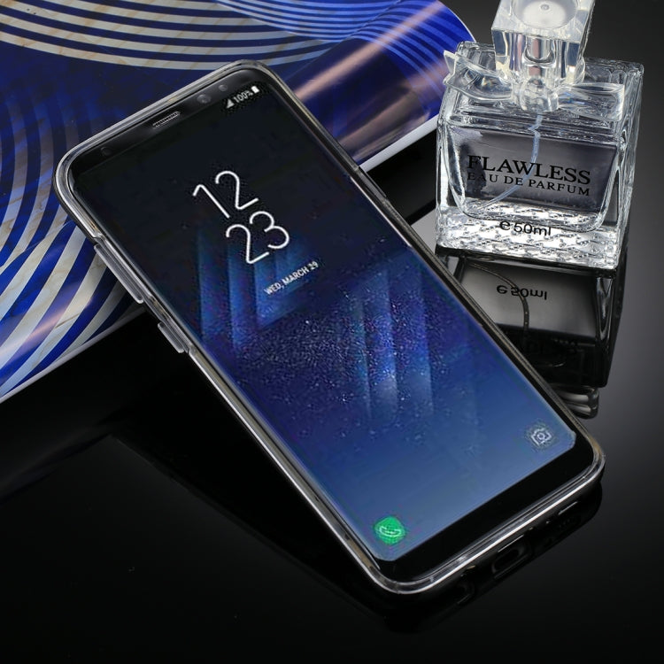 GOOSPERY for Galaxy S8 + Detachable Electroplating Bumper Frame + TPU Shockproof Protective Back Cover Case with Holder