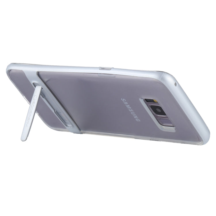 GOOSPERY for Galaxy S8 + Detachable Electroplating Bumper Frame + TPU Shockproof Protective Back Cover Case with Holder