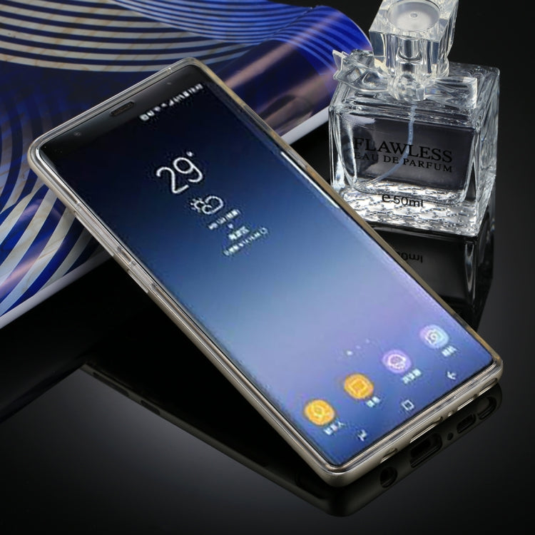 GOOSPERY for Galaxy Note 8 Detachable Electroplating Bumper Frame + TPU Shockproof Protective Back Cover Case with Holder
