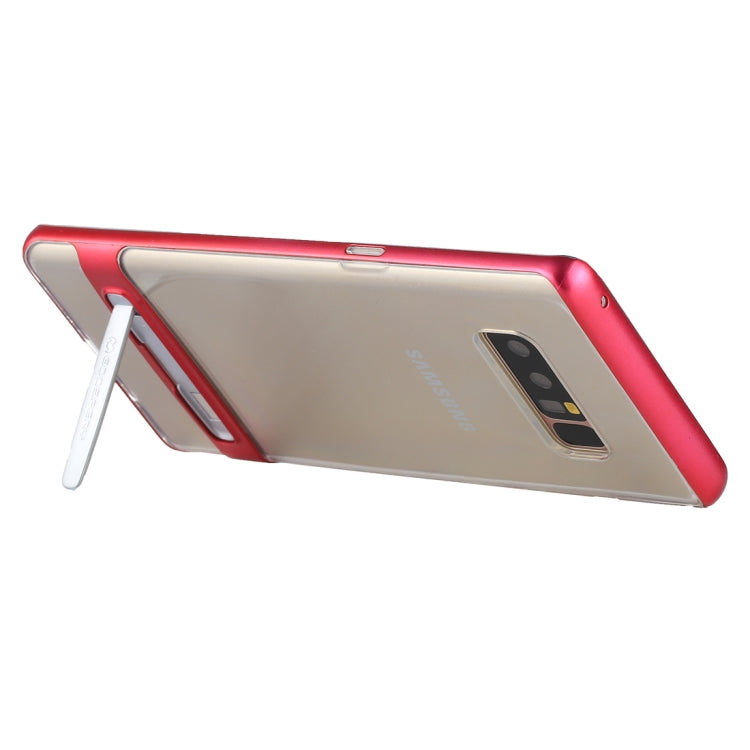 GOOSPERY for Galaxy Note 8 Detachable Electroplating Bumper Frame + TPU Shockproof Protective Back Cover Case with Holder