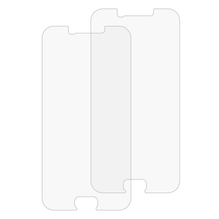 2 PCS 0.26mm 9H 2.5D Tempered Glass Film for Galaxy A8 (2016)