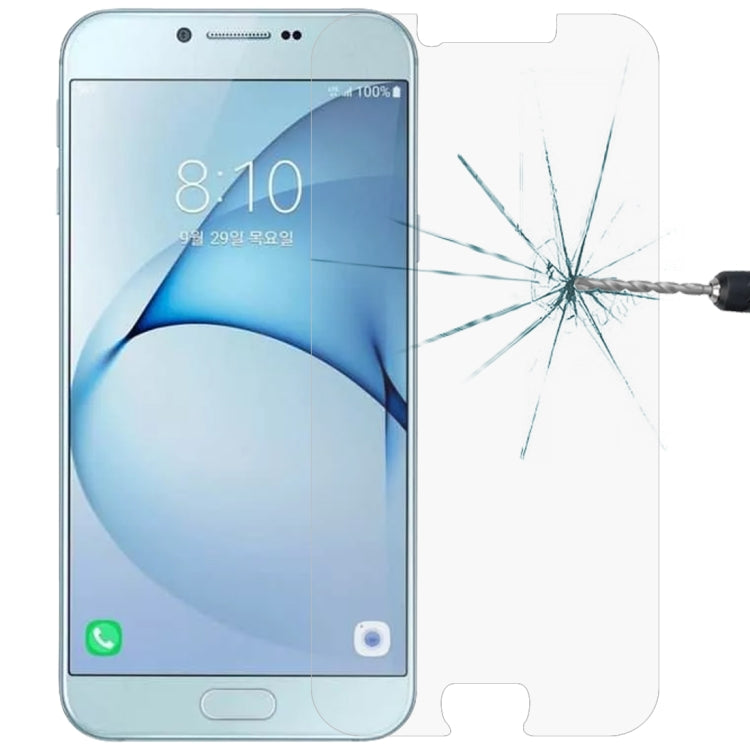 0.26mm 9H 2.5D Tempered Glass Film for Galaxy A8 (2016)