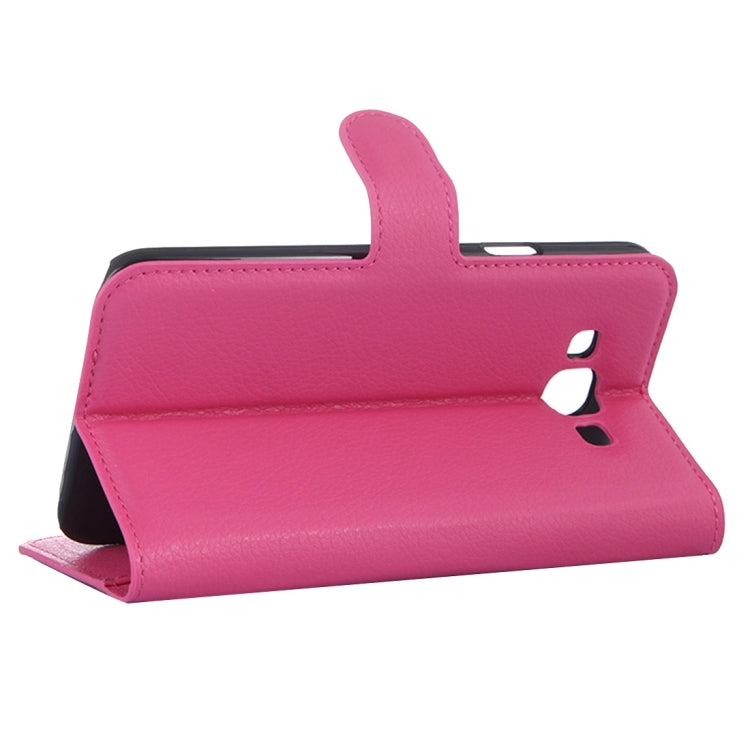 For Galaxy A3 / A300F Litchi Texture Horizontal Flip Leather Case with Holder & Card Slots & Wallet