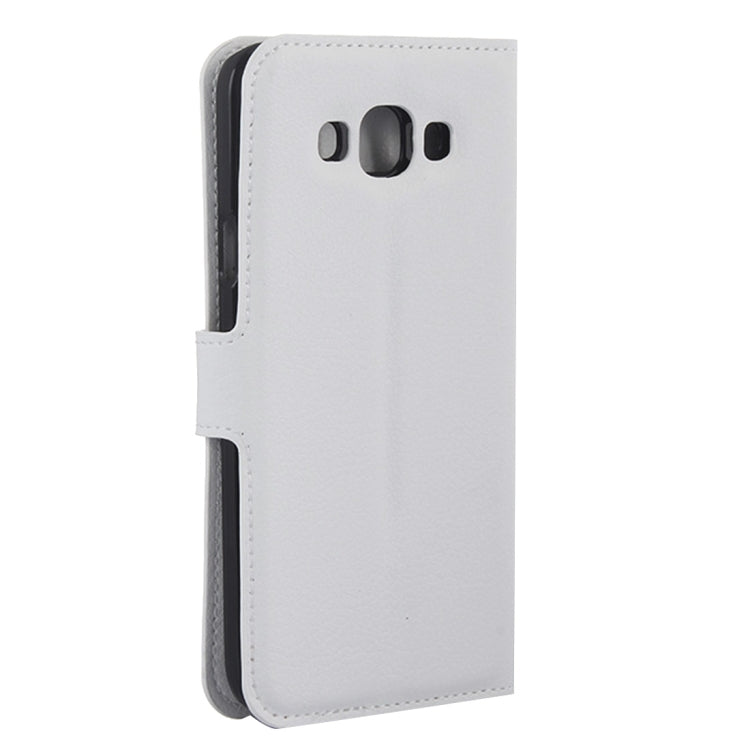 For Galaxy A3 / A300F Litchi Texture Horizontal Flip Leather Case with Holder & Card Slots & Wallet
