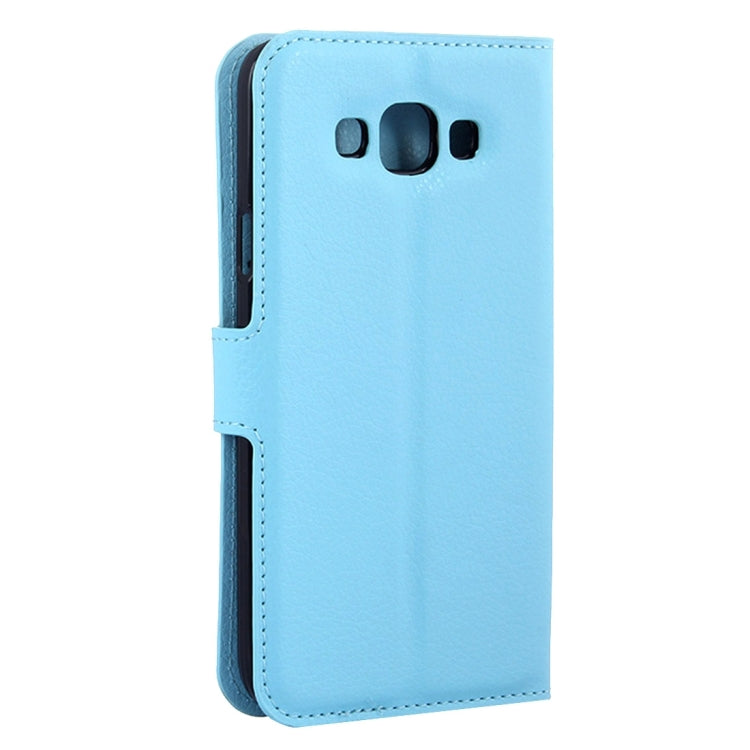 For Galaxy J2 (2016) / J200F / J200G Litchi Texture Horizontal Flip Leather Case with Holder & Card Slots & Wallet