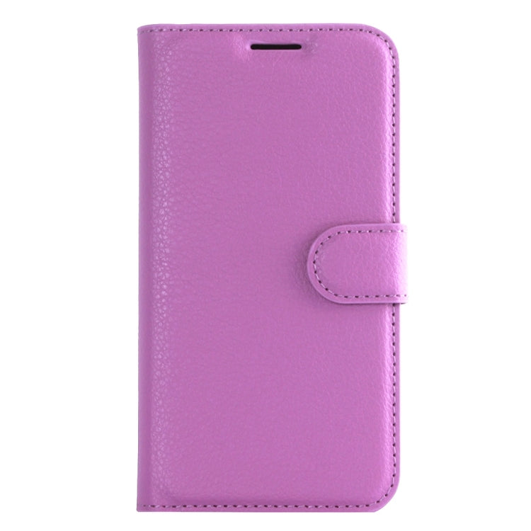 For Galaxy J1 (2016) / J120 Litchi Texture Horizontal Flip Leather Case with Holder & Card Slots & Wallet