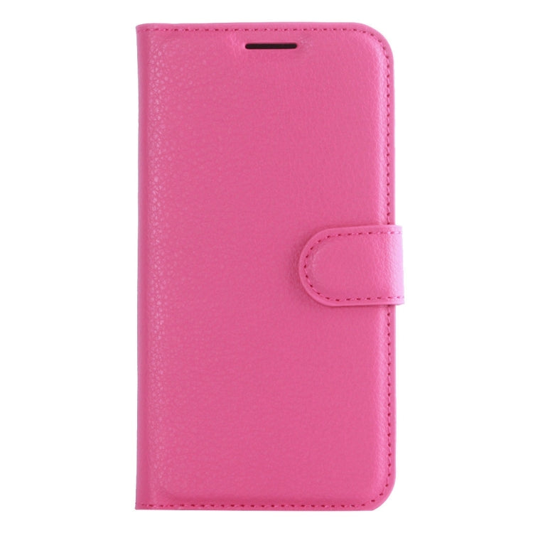 For Galaxy J5 (2016) / J510 Litchi Texture Horizontal Flip Leather Case with Holder & Card Slots & Wallet