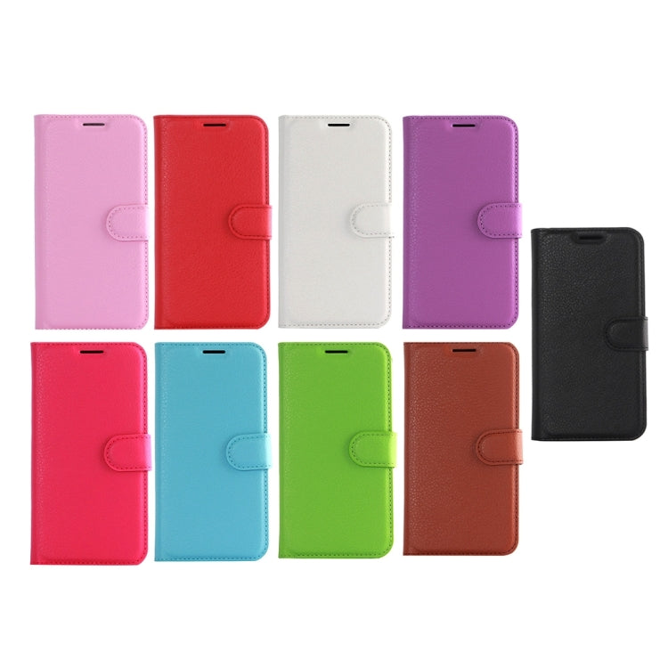 For Galaxy J5 (2016) / J510 Litchi Texture Horizontal Flip Leather Case with Holder & Card Slots & Wallet
