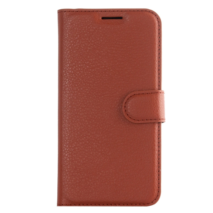 For Galaxy J7 (2016) / J710 Litchi Texture Horizontal Flip Leather Case with Holder & Card Slots & Wallet