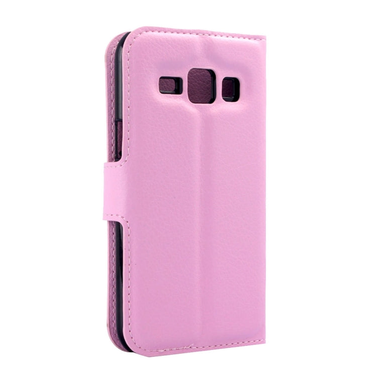 For Galaxy Core Prime / G360 Litchi Texture Horizontal Flip Leather Case with Holder & Card Slots & Wallet