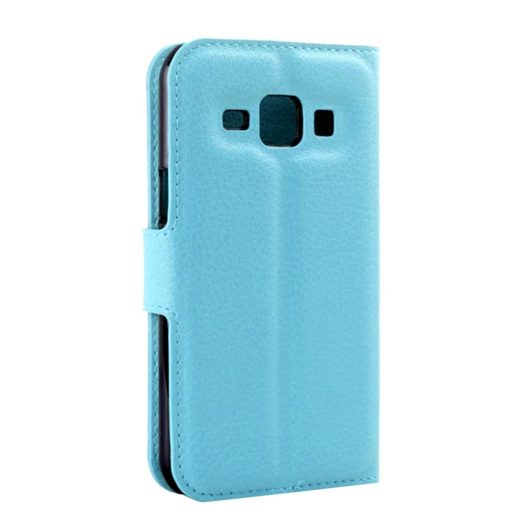 For Galaxy Grand Prime / G530 Litchi Texture Horizontal Flip Leather Case with Holder & Card Slots & Wallet
