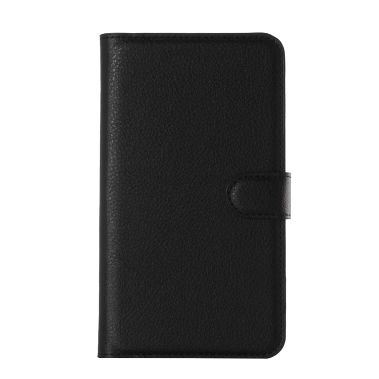 For Galaxy J1 Litchi Texture Horizontal Flip Leather Case with Holder & Card Slots & Wallet