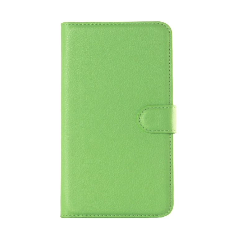 For Galaxy J3 Litchi Texture Horizontal Flip Leather Case with Holder & Card Slots & Wallet