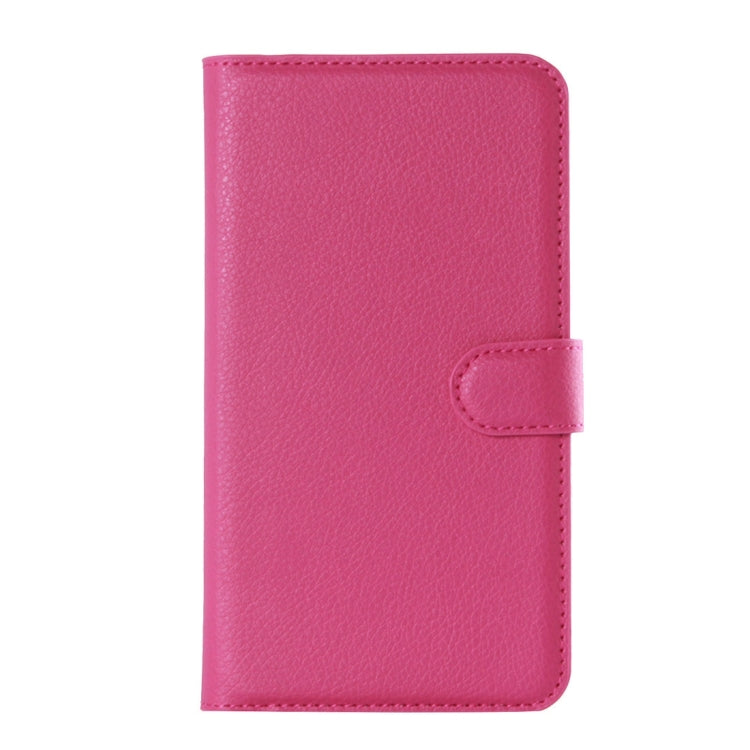 For Galaxy J3 Litchi Texture Horizontal Flip Leather Case with Holder & Card Slots & Wallet