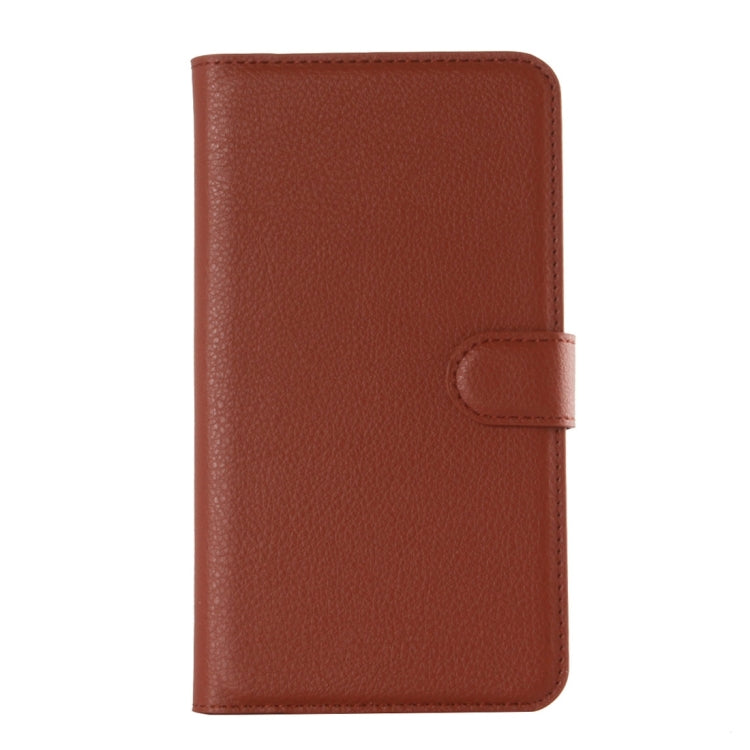 For Galaxy J3 Litchi Texture Horizontal Flip Leather Case with Holder & Card Slots & Wallet